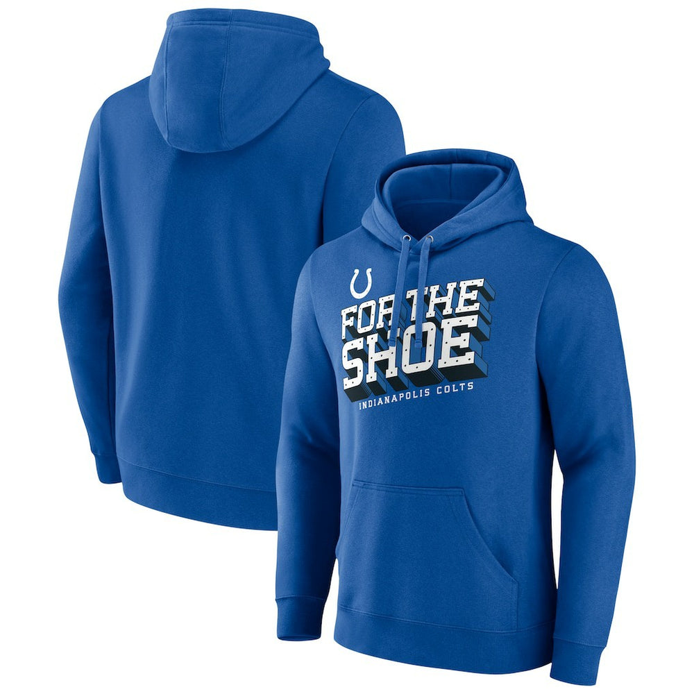 Indianapolis Colts Hometown Collection Prevent Pullover Hoodie - Royal Hoodies