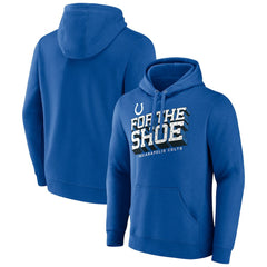 Indianapolis Colts Hometown Collection Prevent Pullover Hoodie - Royal Hoodies