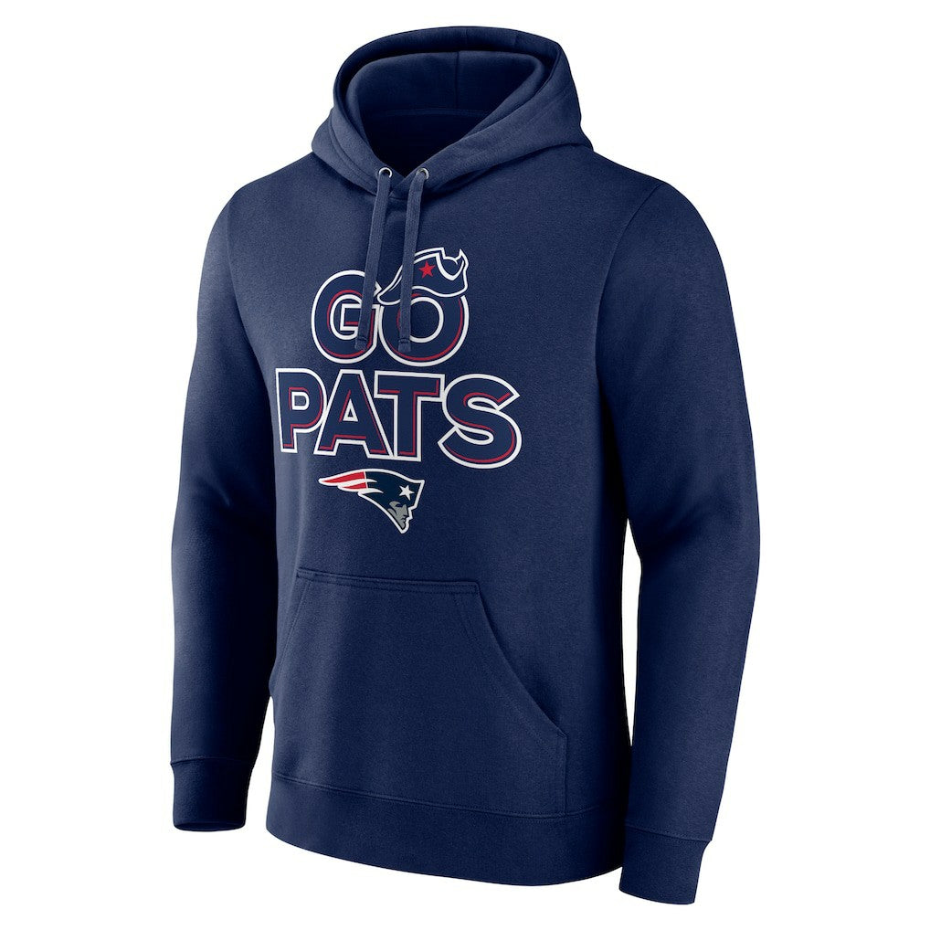 New England Patriots Hometown Collection Prevent Pullover Hoodie - Navy Hoodies