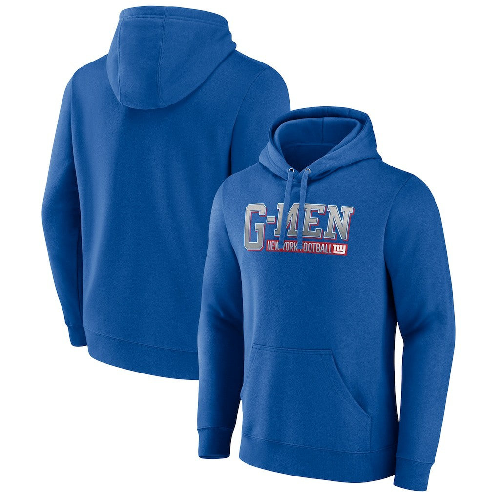 New York Giants Hometown Collection Prevent Pullover Hoodie - Royal Hoodies
