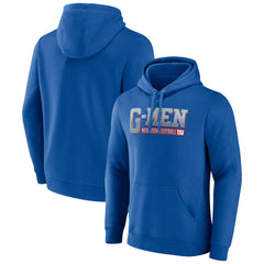 New York Giants Hometown Collection Prevent Pullover Hoodie - Royal Hoodies