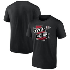 Atlanta Falcons Hometown Collection Prime Time T-Shirt - Black T-shirts
