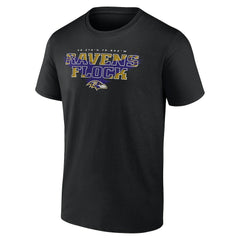 Baltimore Ravens Hometown Collection Prime Time T-Shirt - Black T-shirts