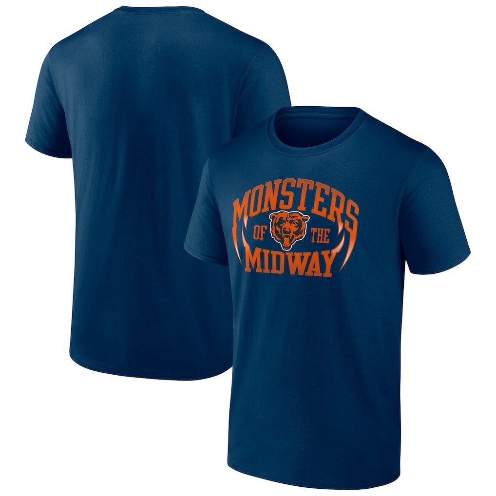 Chicago Bears Hometown Collection Prime Time T-Shirt - Navy T-shirts