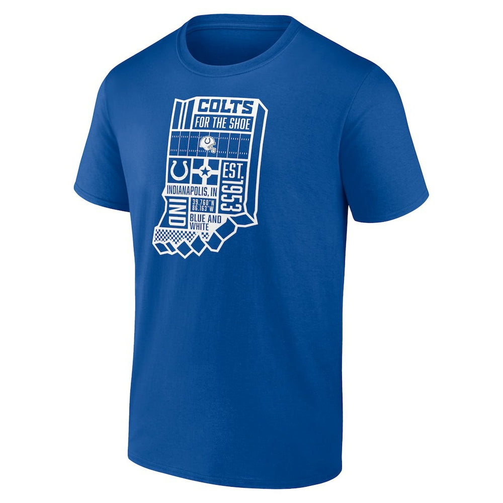 Indianapolis Colts Hometown Collection Prime Time T-Shirt - Royal T-shirts