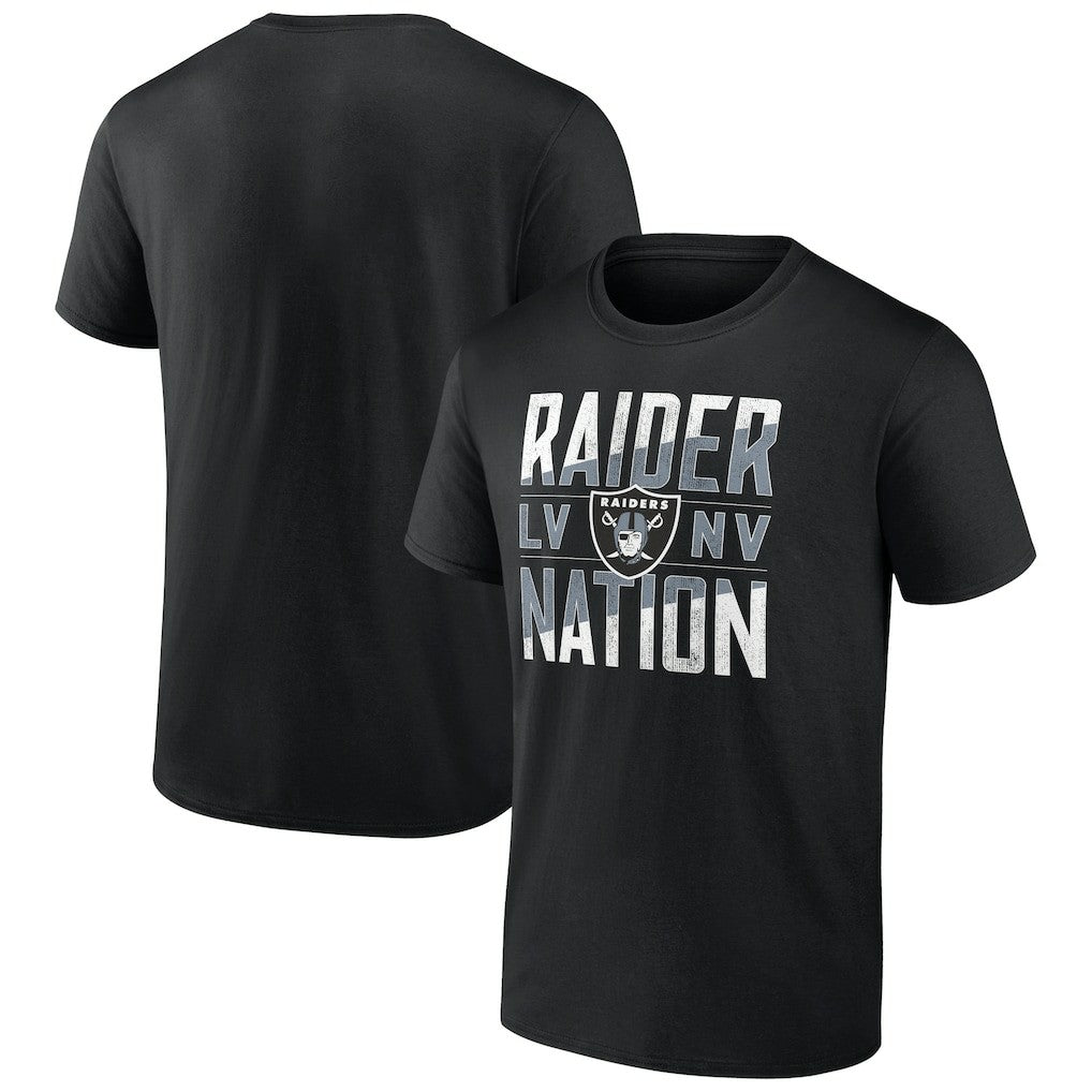Las Vegas Raiders Hometown Collection Prime Time T-Shirt - Black T-shirts