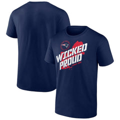 New England Patriots Hometown Collection Prime Time T-Shirt - Navy T-shirts