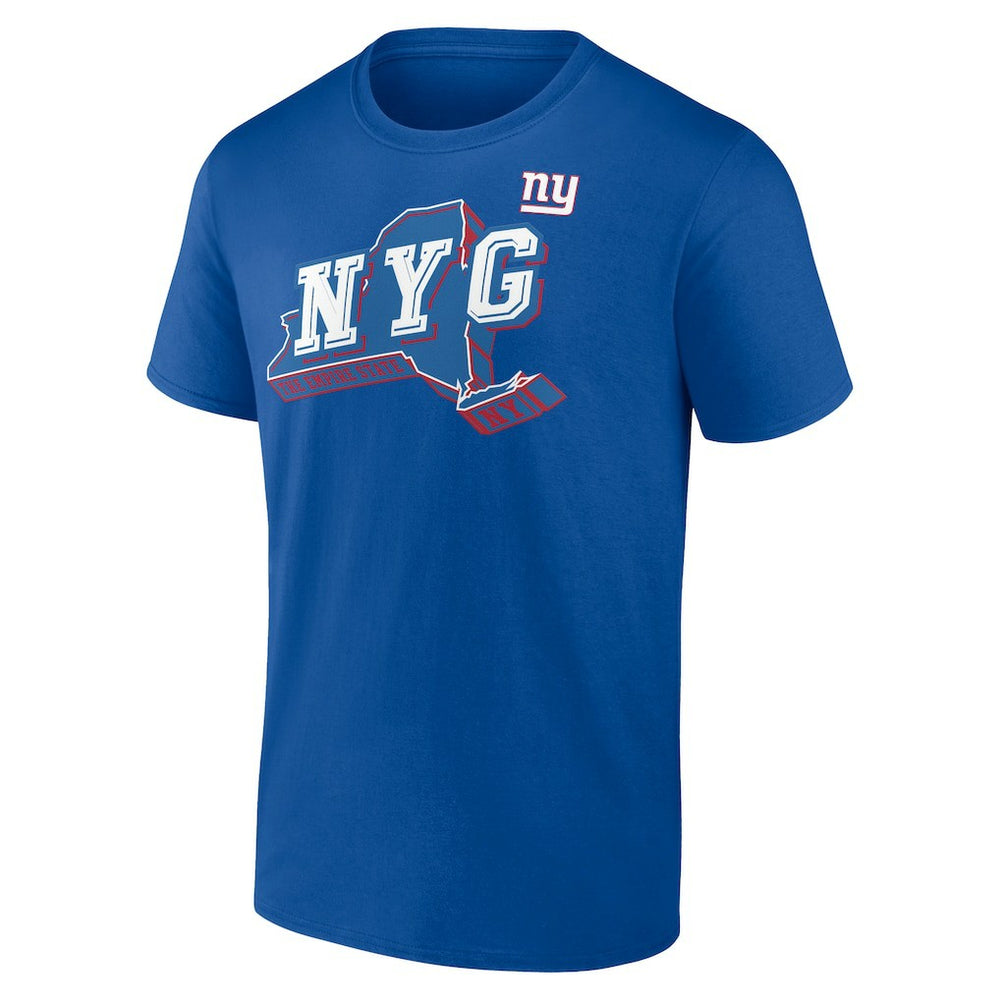 New York Giants Hometown Collection Prime Time T-Shirt - Royal T-shirts