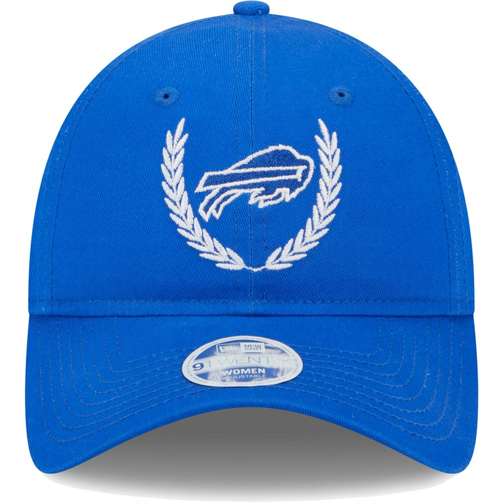 Buffalo Bills New Era Women's Leaves 9TWENTY Adjustable Hat - Royal Hats