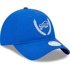 Buffalo Bills New Era Women's Leaves 9TWENTY Adjustable Hat - Royal Hats
