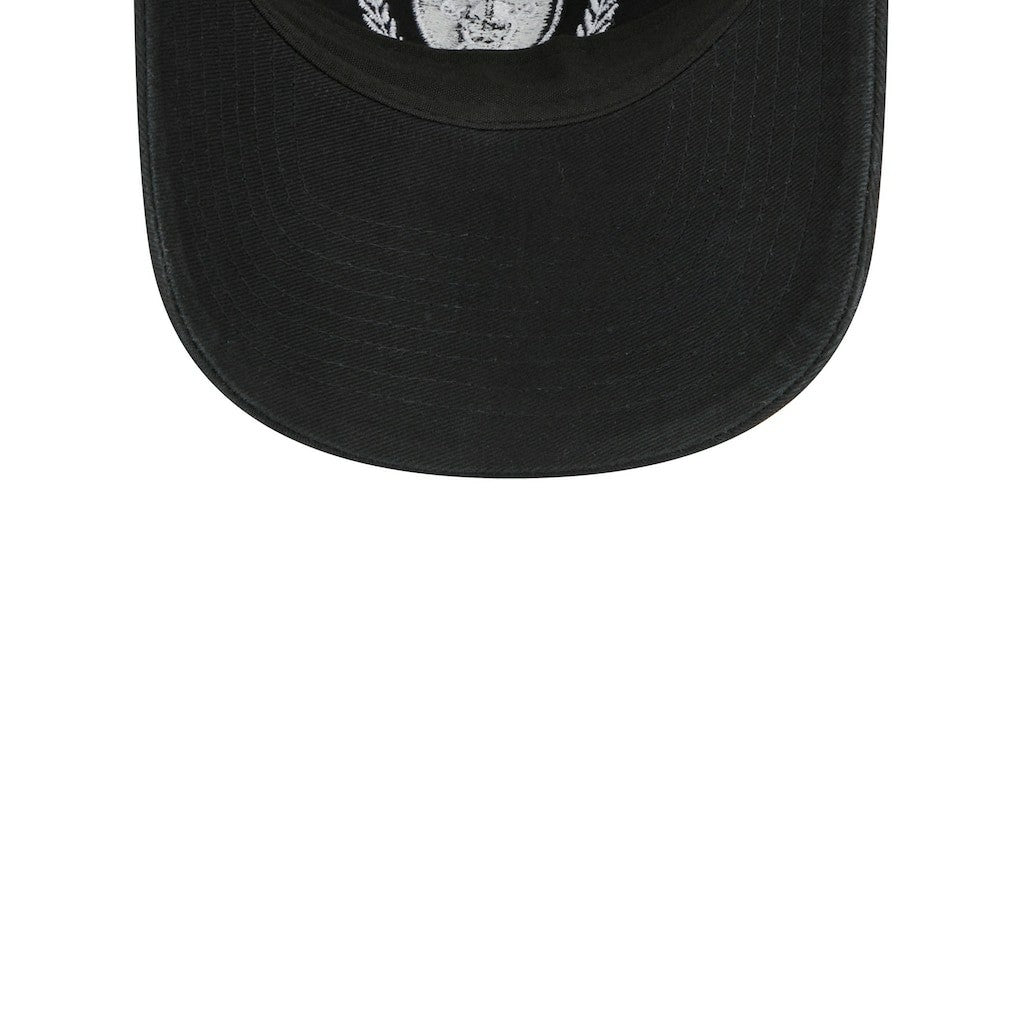 Las Vegas Raiders New Era Women's Leaves 9TWENTY Adjustable Hat - Black Hats