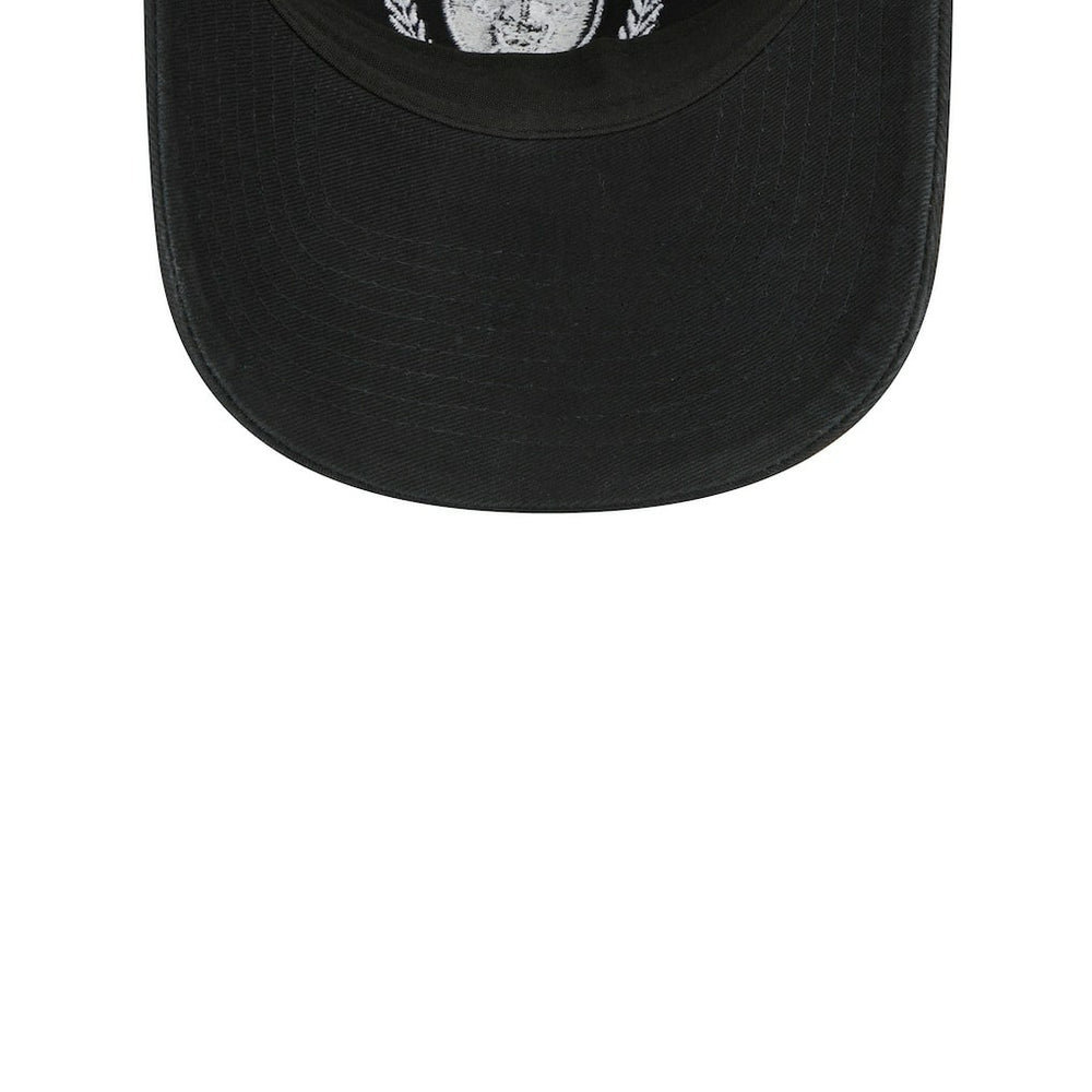 Las Vegas Raiders New Era Women's Leaves 9TWENTY Adjustable Hat - Black Hats