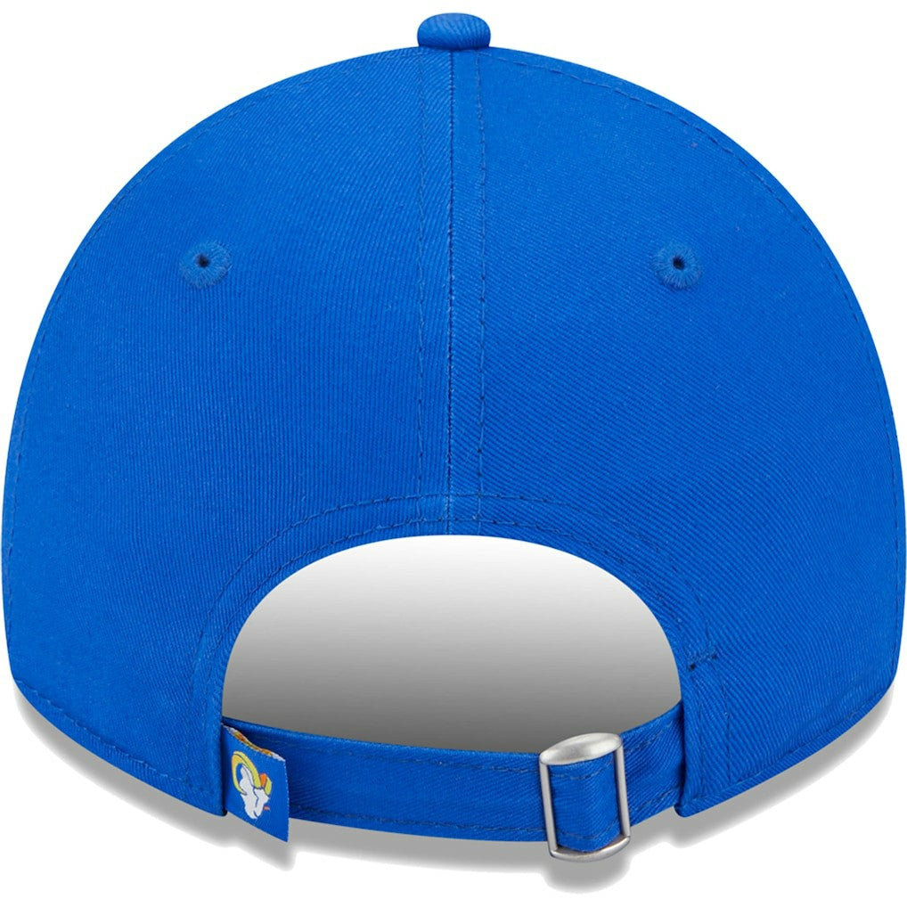 Los Angeles Rams New Era Women's Leaves 9TWENTY Adjustable Hat - Royal Hats
