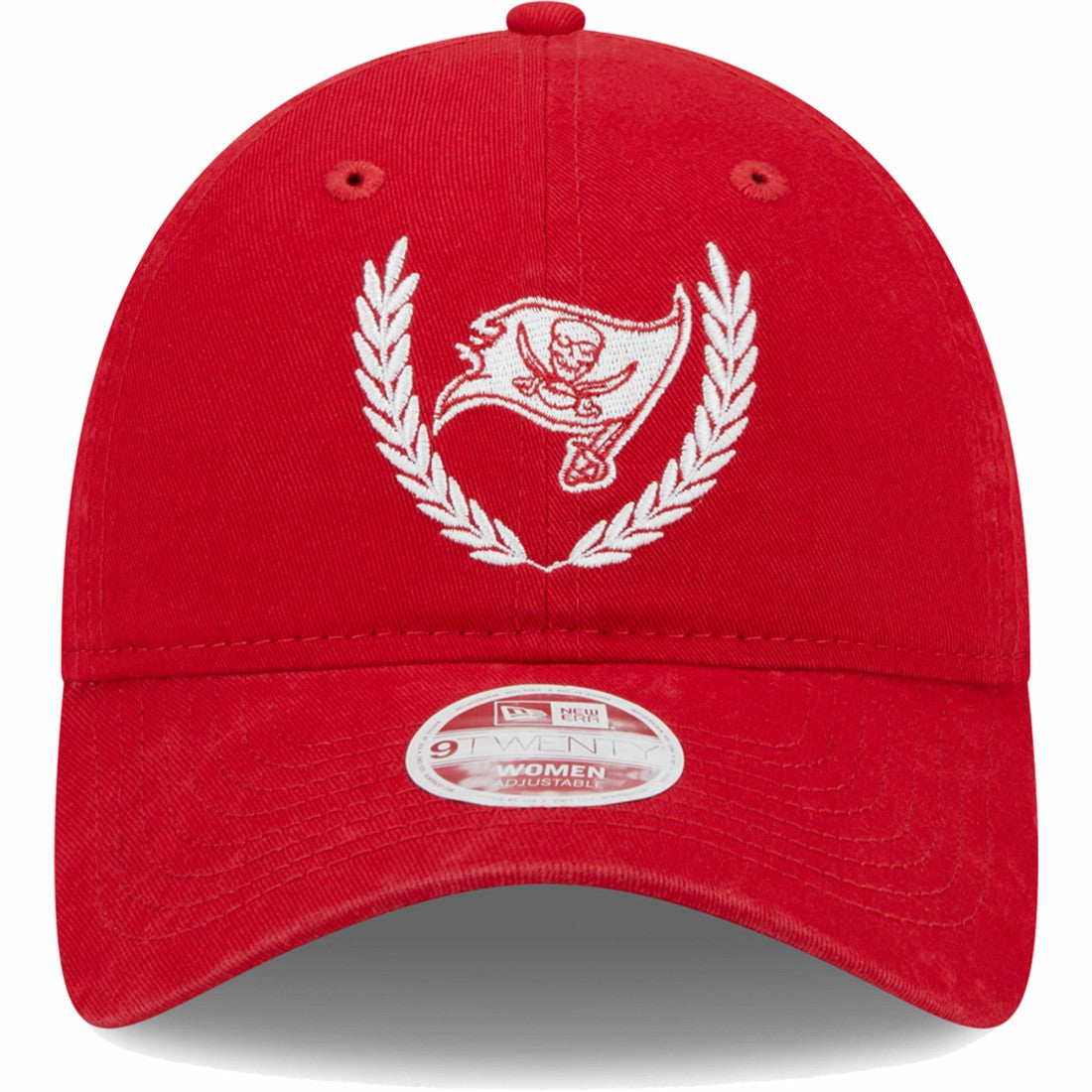 Tampa Bay Buccaneers New Era Women's Leaves 9TWENTY Adjustable Hat - Red Hats