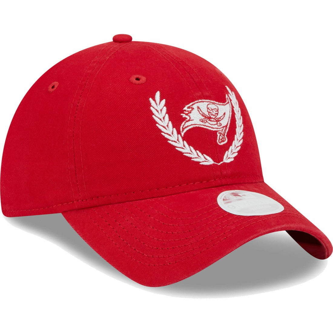 Tampa Bay Buccaneers New Era Women's Leaves 9TWENTY Adjustable Hat - Red Hats