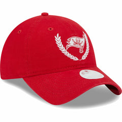 Tampa Bay Buccaneers New Era Women's Leaves 9TWENTY Adjustable Hat - Red Hats