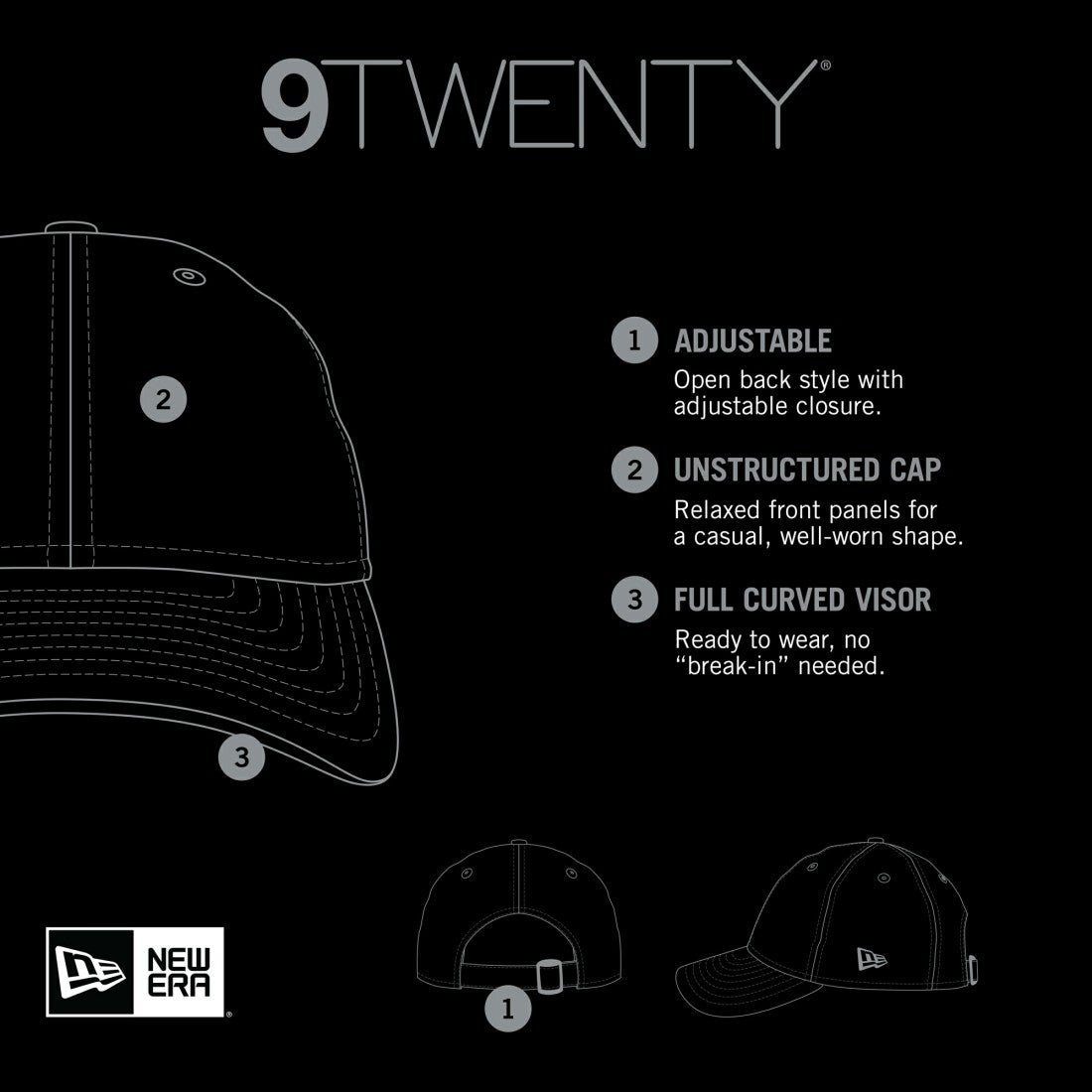 Tampa Bay Buccaneers New Era Women's Leaves 9TWENTY Adjustable Hat - Red Hats