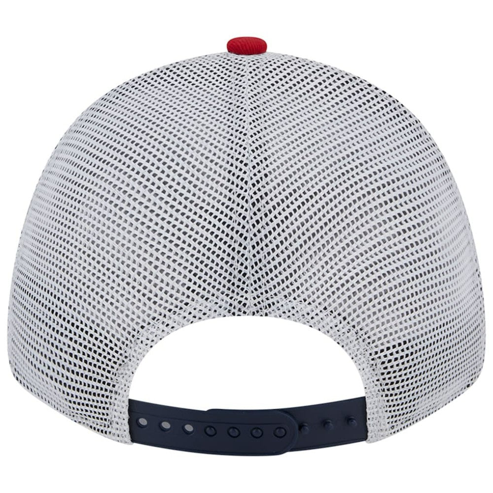 Boston Red Sox New Era Two-Tone Patch 9FORTY Snapback Hat - Navy Hats