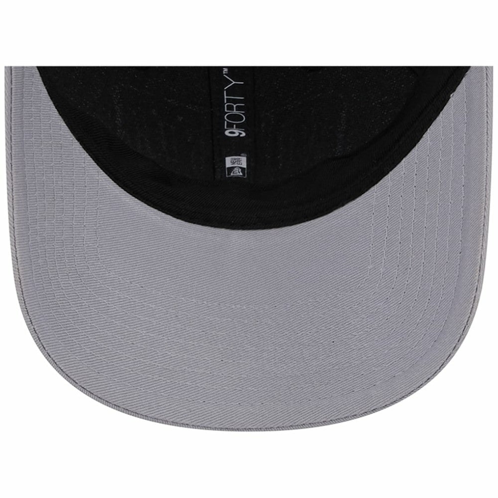 Chicago White Sox New Era Two-Tone Patch 9FORTY Snapback Hat - Black Hats