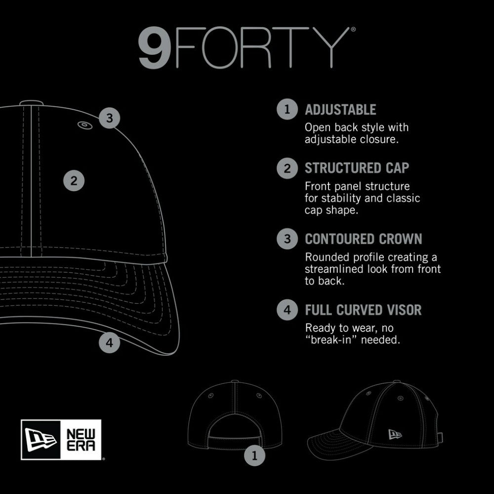 San Francisco Giants New Era Two-Tone Patch 9FORTY Snapback Hat - Black Hats