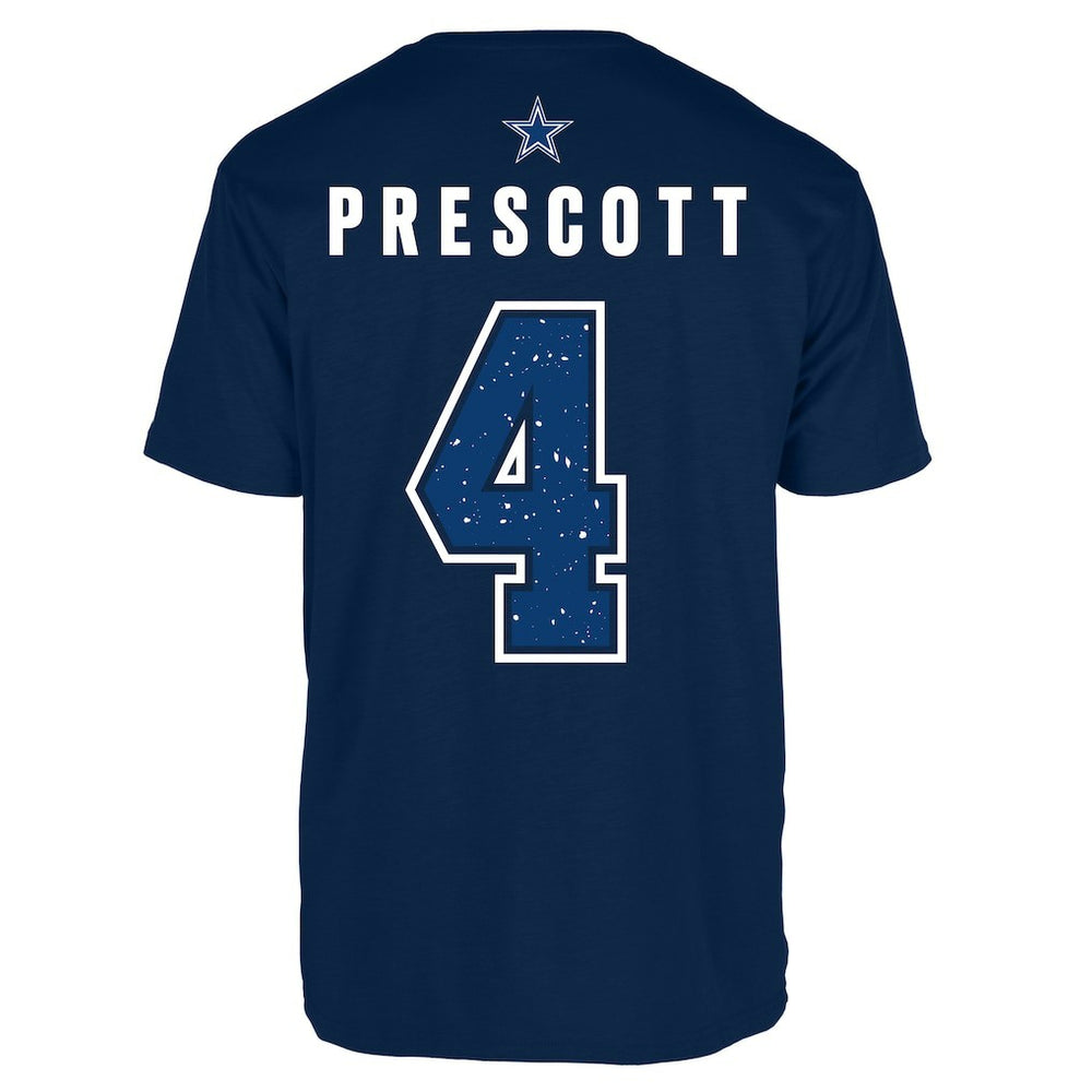 Dak Prescott Dallas Cowboys Jordan Brand Name & Number T-Shirt - Navy T-shirts