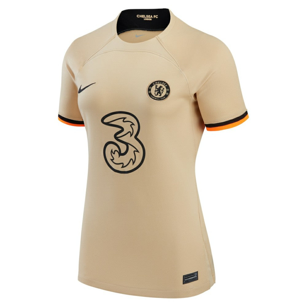 Chelsea Women's 2022/23 Third Replica Jersey Gold - Nike discount