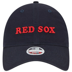 Boston Red Sox New Era Women's Shoutout 9TWENTY Adjustable Hat - Navy Hats