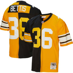 Jerome Bettis Pittsburgh Steelers 1996 Split Legacy Replica Jersey - Black/Gold Jerseys