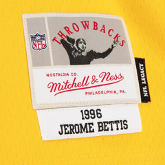 Jerome Bettis Pittsburgh Steelers 1996 Split Legacy Replica Jersey - Black/Gold Jerseys