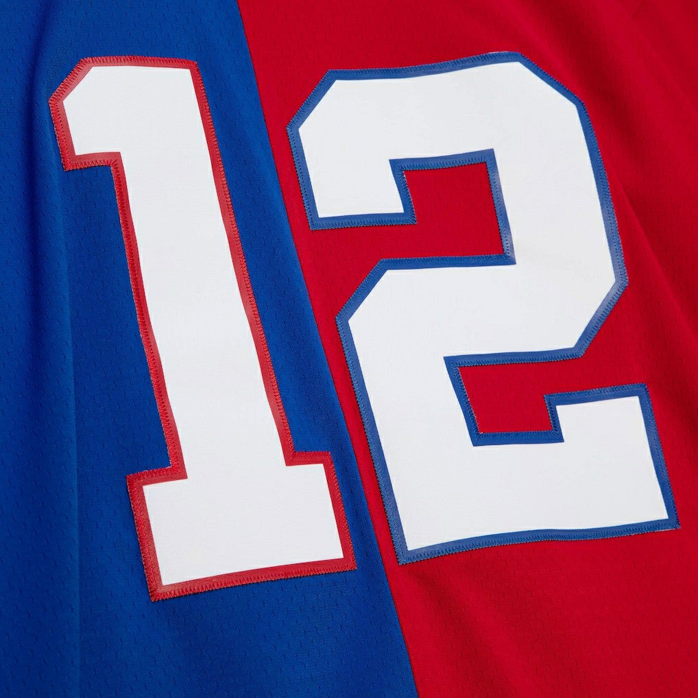 Jim Kelly Buffalo Bills 1990 Split Legacy Replica Jersey - Royal/Red Jerseys