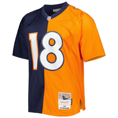 Peyton Manning Denver Broncos 2015 Split Legacy Replica Jersey - Navy/Orange Jerseys