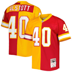 Mike Alstott Tampa Bay Buccaneers 1996 Split Legacy Replica Jersey - Orange/Red Jerseys