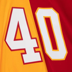 Mike Alstott Tampa Bay Buccaneers 1996 Split Legacy Replica Jersey - Orange/Red Jerseys