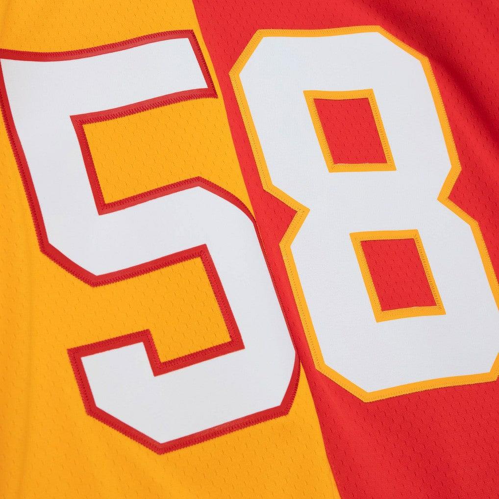 Derrick Thomas Kansas City Chiefs 1994 Split Legacy Replica Jersey - Red/Gold Jerseys