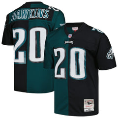 Brian Dawkins Philadelphia Eagles 2004 Split Legacy Replica Jersey - Midnight Green/Black Jerseys