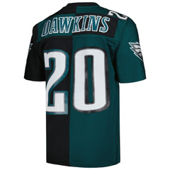 Brian Dawkins Philadelphia Eagles 2004 Split Legacy Replica Jersey - Midnight Green/Black Jerseys