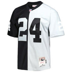 Charles Woodson Las Vegas Raiders 1998 Split Legacy Replica Jersey - Black/Silver Jerseys