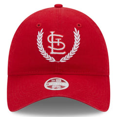 St. Louis Cardinals New Era Women's Leaves 9TWENTY Adjustable Hat - Red Hats