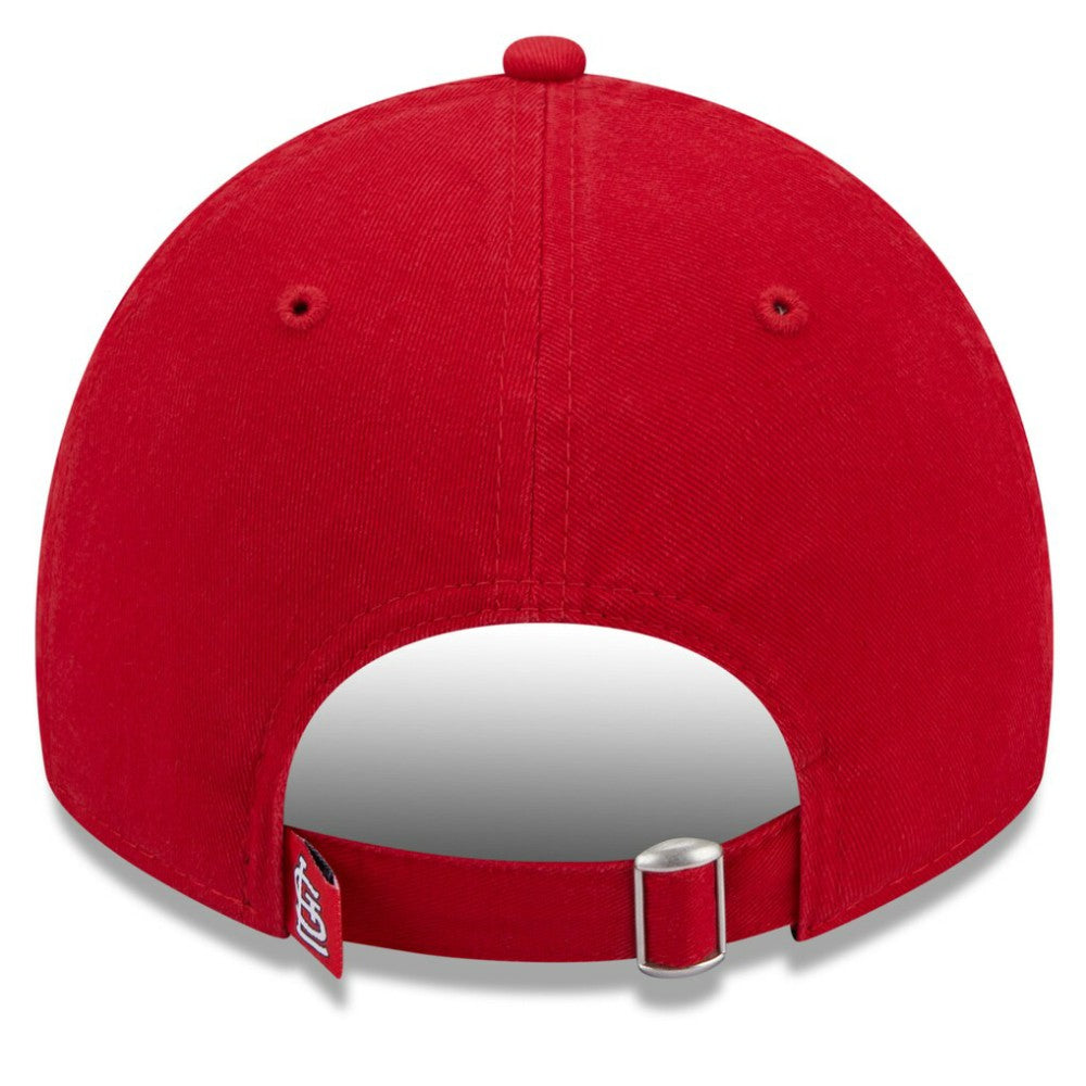 St. Louis Cardinals New Era Women's Leaves 9TWENTY Adjustable Hat - Red Hats