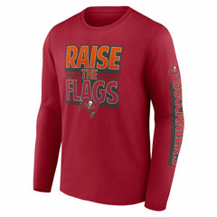 Tampa Bay Buccaneers Hometown Collection Sweep Long Sleeve T-Shirt - Red T-shirts