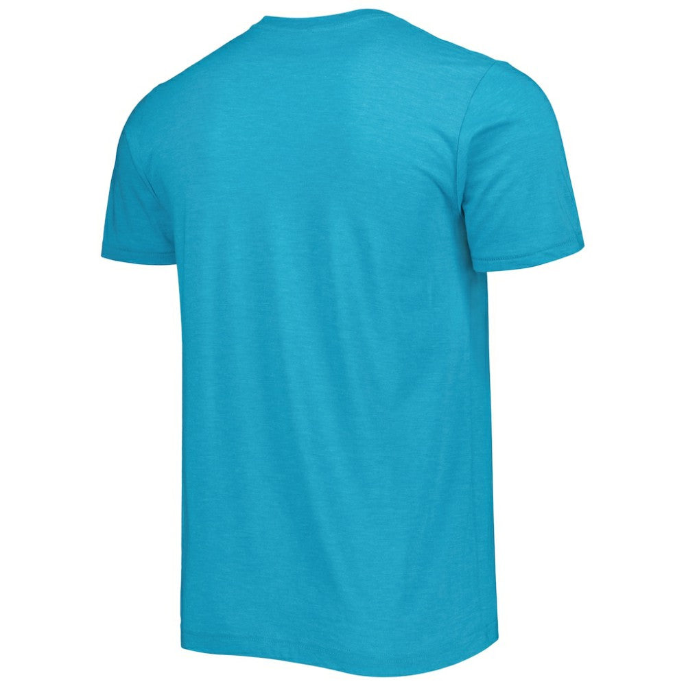 Seattle Mariners Homage Hand Drawn Logo Tri-Blend T-Shirt - Teal T-shirts