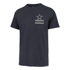Dallas Cowboys '47 Open Field Franklin T-Shirt - Navy T-shirts