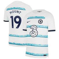 Mason Mount Chelsea 2022/23 Away Breathe Stadium Replica Player Jersey White - Nike outlet