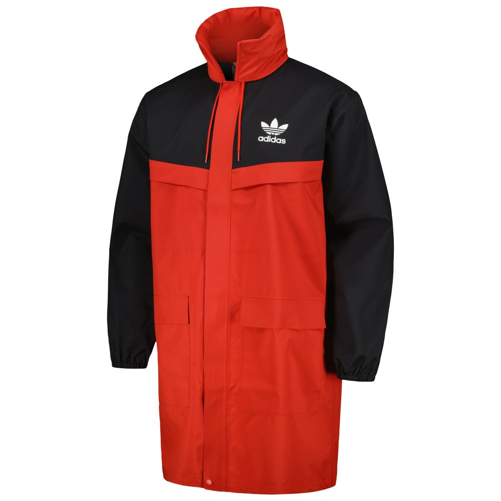 Manchester United Originals Hoodie Full-Zip Bench Jacket Red/Black - Adidas outlet