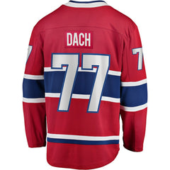 Kirby Dach Montreal Canadiens Fanatics Home Breakaway Player Jersey - Red | US 5010798