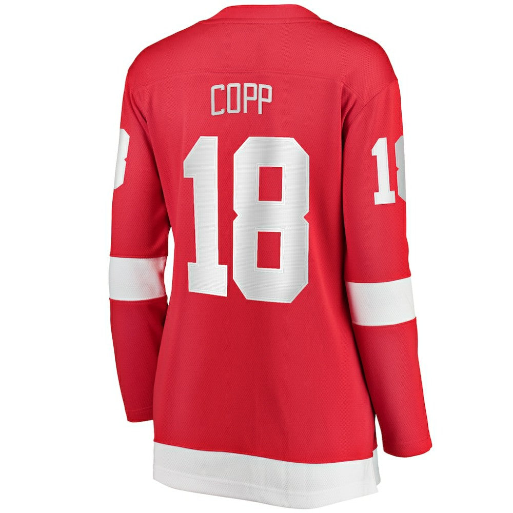 Andrew Copp Detroit Red Wings Fanatics Women's Home Breakaway Player Jersey - Red | US 5010813