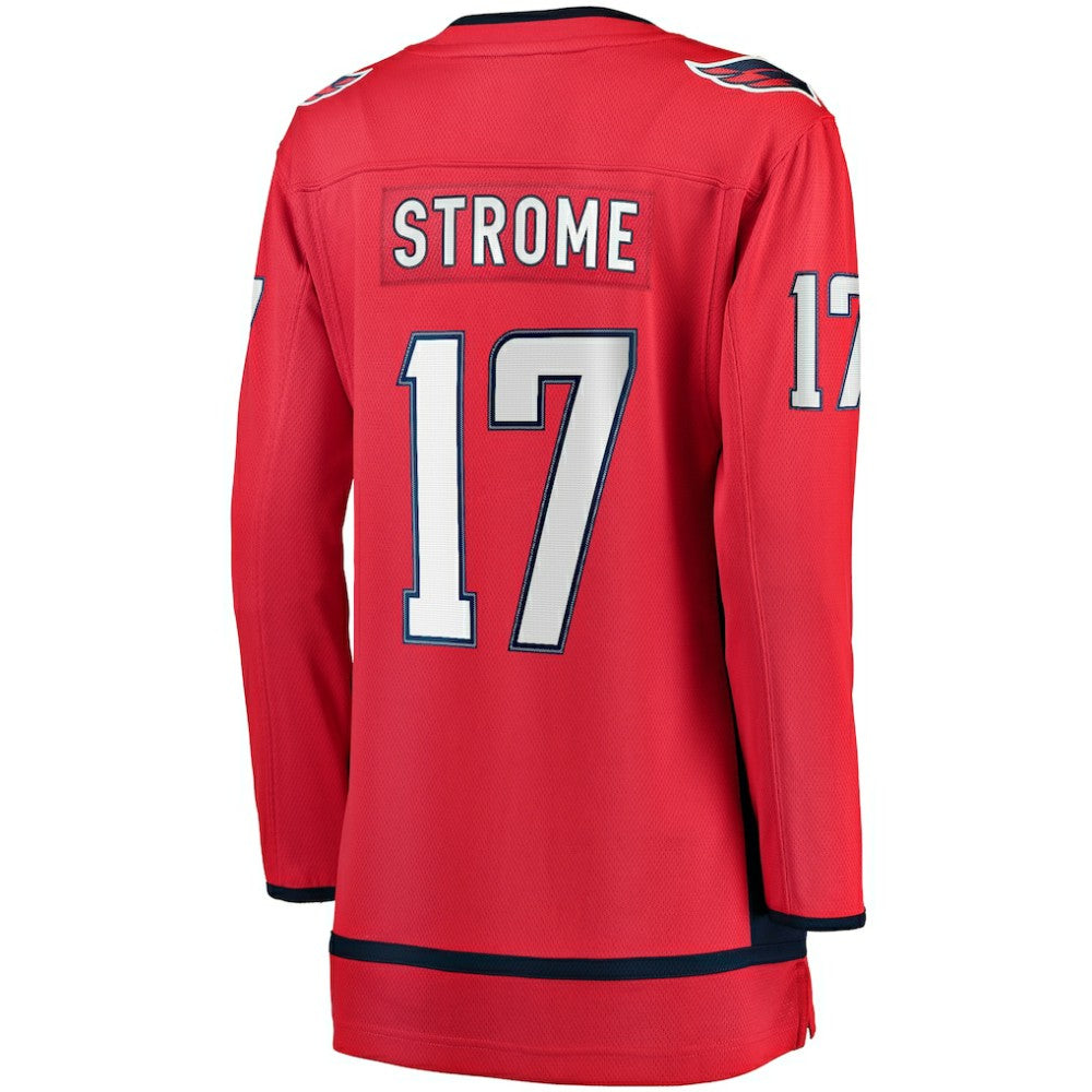 Dylan Strome Washington Capitals Fanatics Women's Home Breakaway Player Jersey - Red | US 5010816
