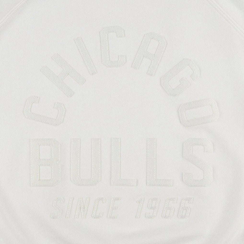 Chicago Bulls Sportiqe Women's Ashlyn Brava Raglan Pullover Sweatshirt Cream outlet