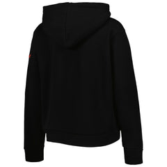 Chicago Bulls Sportiqe Women's Leona Ava Fleece Tri-Blend Pullover Hoodie Black outlet