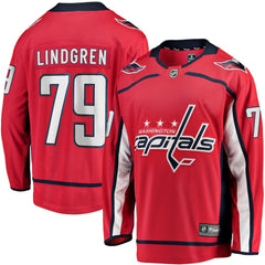 Charlie Lindgren Washington Capitals Fanatics Home Breakaway Player Jersey - Red | US 5012239